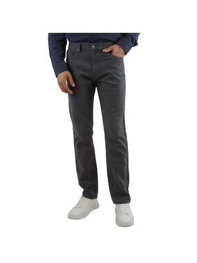 Jachs NY Men's 32x29 Black Straight-Leg Jeans Cotton Blend H2058